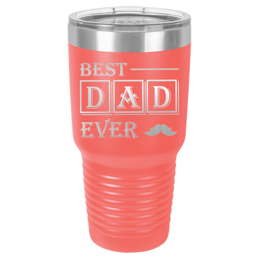 Best Dad Ever 30oz Ringneck Tumbler